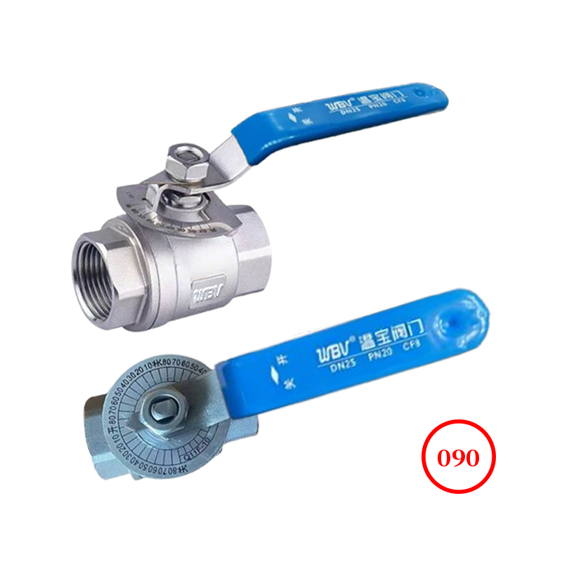 二片式V型球閥帶刻度盤 2PC V-shape ball valve with dial Q11F-16/64